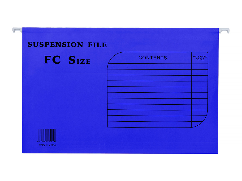 Папки FP A4 (1/50-син)